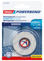 tesa Powerbond Montageband für Spiegel, 38 mm x 5,0 m