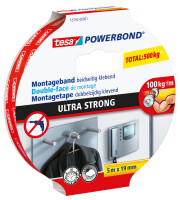 tesa Powerbond Montageband Ultra Strong, 19 mm x 5,0 m
