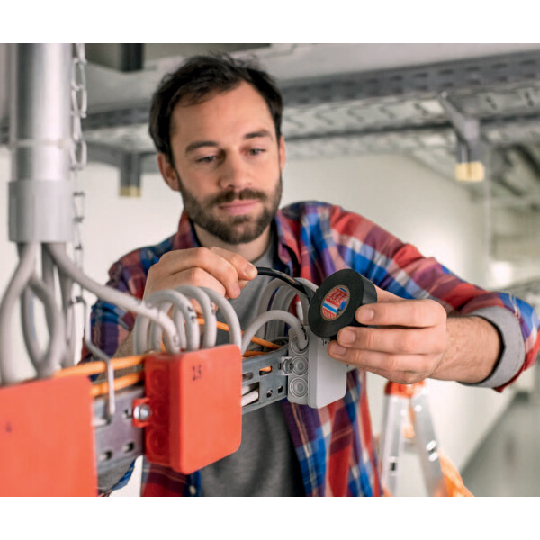 tesa Isolierband ISO TAPE, 15 mm x 10 m, blau