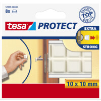 tesa Protect Schutzpuffer, quadratisch, 10 x 10 mm,...