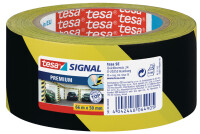 tesa Signal Markierungs- und Warnklebeband Premium, gelb