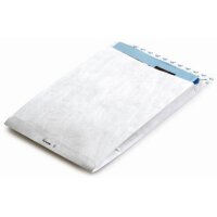 Tyvek Faltentasche B4, 55 g qm, ohne Fenster, weiß