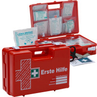LEINA Erste-Hilfe-Koffer SAN, Inhalt DIN 13157, orange
