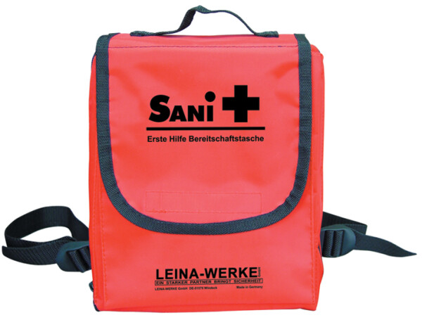 LEINA Erste-Hilfe-Bereitschaftstasche SANI, 26-teilig, rot