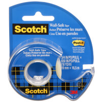 Scotch Klebefilm "Wall-Safe", im Handabroller,...