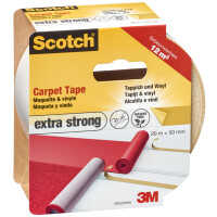 Scotch Teppichklebeband extra stark, 50 mm x 20 m,...