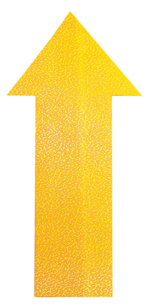 DURABLE Stellplatzmarkierung, Pfeil, selbstklebend, gelb