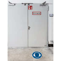 DURABLE Sicherheitskennzeichen "Gehörschutz...