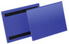 DURABLE Kennzeichnungstasche, magnetisch, 210 x 74 mm, blau