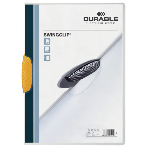 DURABLE Klemmhefter SWINGCLIP, DIN A4, Clip mittelblau
