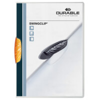 DURABLE Klemmhefter SWINGCLIP, DIN A4, Clip purpur rot