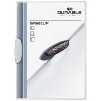 DURABLE Klemmhefter SWINGCLIP, DIN A4, Clip purpur rot