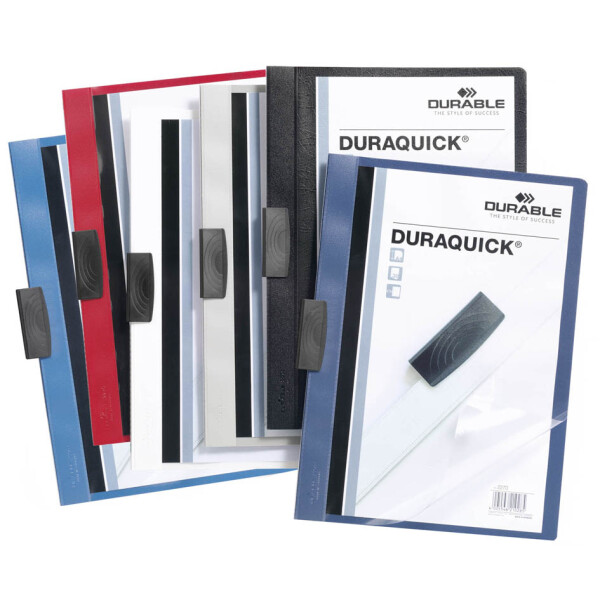DURABLE Klemmhefter DURAQUICK, DIN A4, dunkelblau