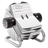 DURABLE Adresskartei TELINDEX, schwarz