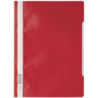 DURABLE Schnellhefter, DIN A4, aus PP-Folie, purpur rot