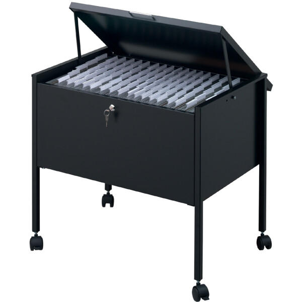 DURABLE Hängemappen-Wagen "Economy 80 Top", schwarz