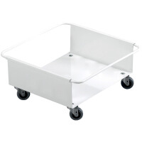 DURABLE Abfallbehälter DURABIN 90, quadratisch, grau