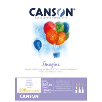 CANSON Skizzenblock Imagine, DIN A4, 200 g qm