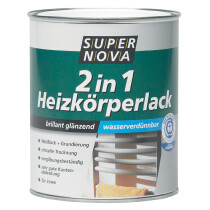 SUPER NOVA Heizkörperlack 2in1, weiß, 750 ml