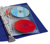 DURABLE CD- DVD-Hülle COVER LIGHT M, für 4 CDs, PP, DIN A4