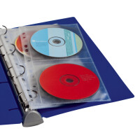 DURABLE CD- DVD-Hülle COVER LIGHT S, für 4 CDs, PP