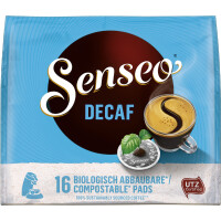 Senseo Kaffeepads "DECAF" - entkoffeiniert,...