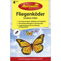 Aeroxon Fliegenköder Insekten-Falter, selbstklebend,...
