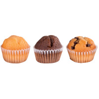 HELLMA Mini Muffins sortiert, 60er Karton