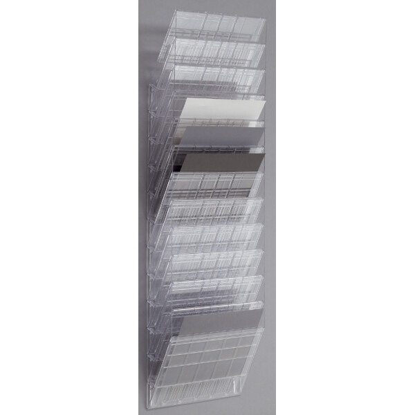 DURABLE Wand-Prospekthalter-Set "FLEXIBOXX 12", A4