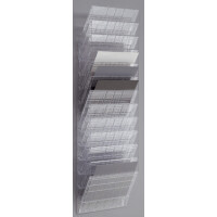 DURABLE Wand-Prospekthalter-Set "FLEXIBOXX 12", A4