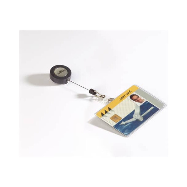 DURABLE Namensschild, aus flexiblem PVC, 85 x 54 mm