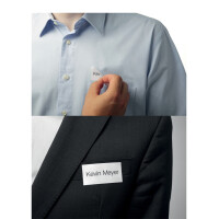 DURABLE Namens-Etiketten BADGEFIX, selbstklebend, 30 x 60 mm