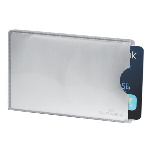 DURABLE Kreditkartenhülle "RFID SECURE", (B)86 x (H)54 mm