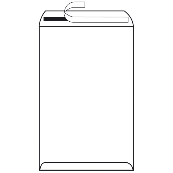 herlitz Versandtasche, DIN C4, ohne Fenster, braun