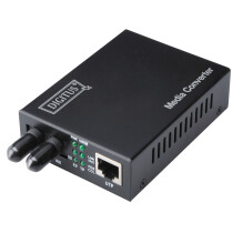 DIGITUS Fast Ethernet Medienkonverter, RJ45 ST, Multimode