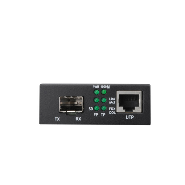 DIGITUS Gigabit Medienkonverter, RJ45 SFP, Reichweite: 80 km