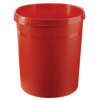 HAN Papierkorb GRIP, PP, 18 Liter, rot
