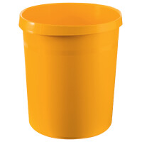 HAN Papierkorb GRIP, PP, 18 Liter, gelb