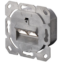 DIGITUS Aufputzdose Kat.6A (tief), 2 x RJ45, geschirmt