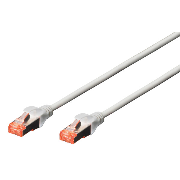 DIGITUS Patchkabel, Kat. 6, S FTP, 0,5 m, orange