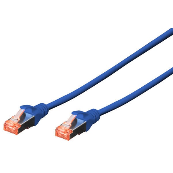 DIGITUS Patchkabel, Kat. 6, S FTP, 0,5 m, orange