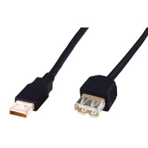 DIGITUS USB 2.0 Verlängerungskabel, 5,0 m