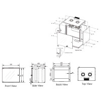 DIGITUS 19" Wandverteiler SoHo, unmontiert, 7 HE,...