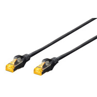 DIGITUS Patchkabel, Kat. 6A, S FTP, 0,5 m, grau