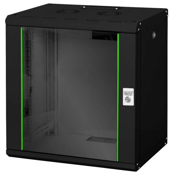 DIGITUS 19" Wandverteiler Unique Line, 7 HE, schwarz
