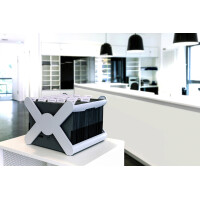 HAN Hängeregistratur-Korb X-CROSS, schwarz
