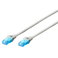 DIGITUS Patchkabel, Kat. 5e, U UTP, 2,0 m, grau