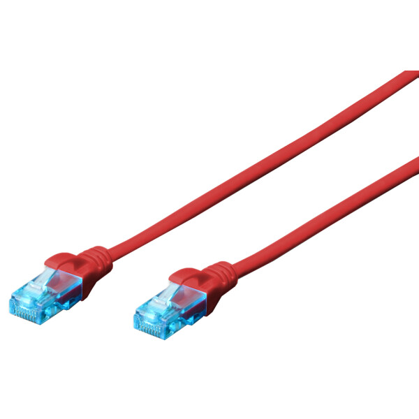 DIGITUS Patchkabel, Kat. 5e, U UTP, 5,0 m, grau