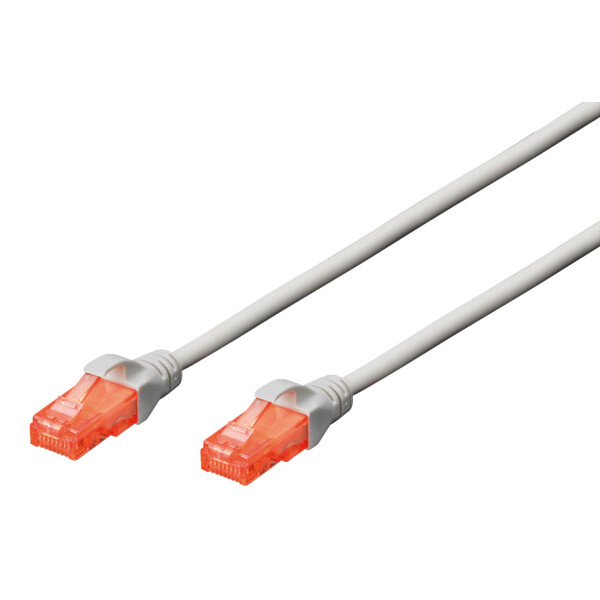 DIGITUS Patchkabel, Kat. 6, U UTP, 3,0 m, schwarz