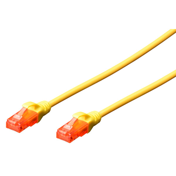 DIGITUS Patchkabel, Kat. 6, U UTP, 10 m, grau
